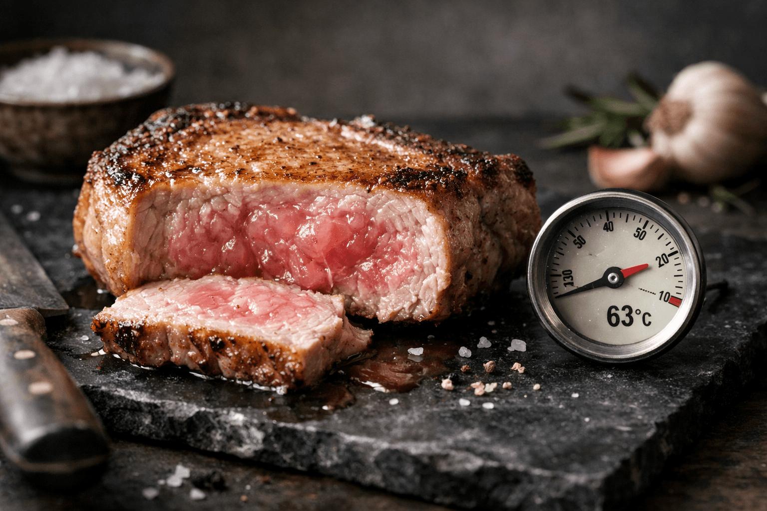 Temperatura grillowania wieprzowiny