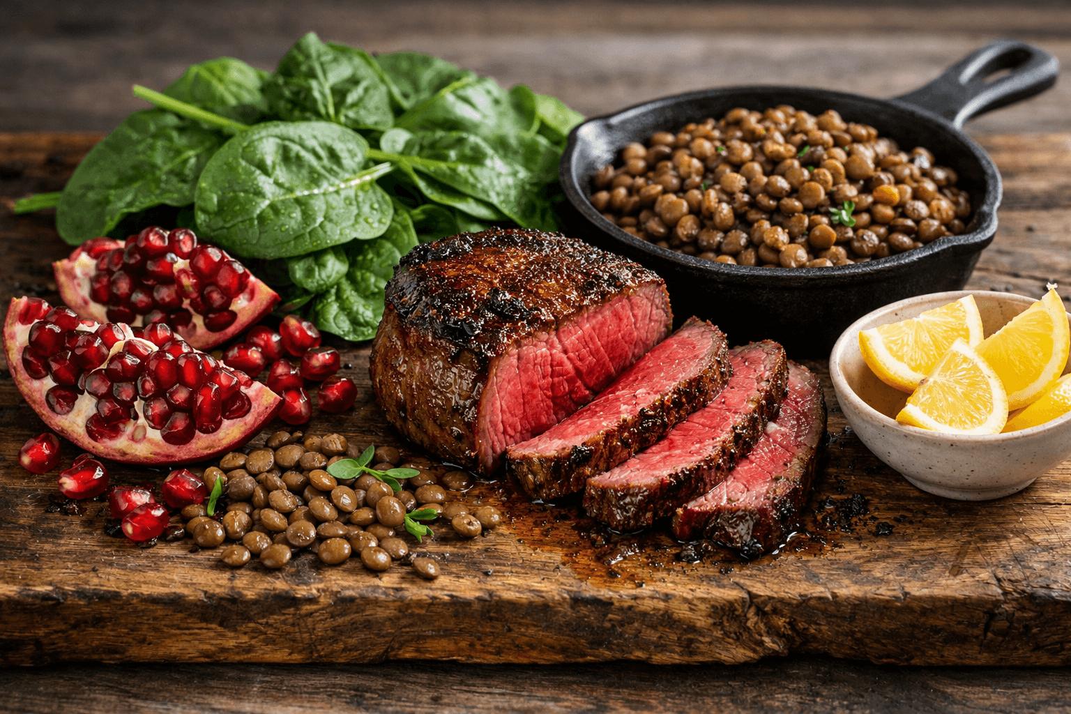 Żelazo w mięsie - przyswajalność i jego znaczenie